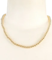 Anna & Ava Waterproof Gold Beaded Collar Necklace