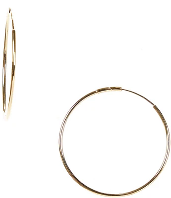 Anna & Ava Waterproof Thin Hoop Earrings