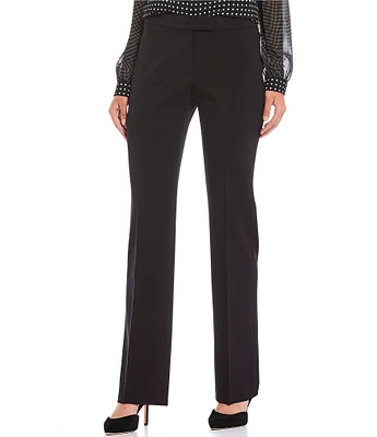 Anne Klein Bi-Stretch Suiting Straight Leg Pants