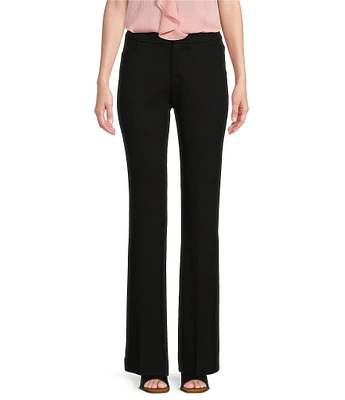 Anne Klein Compression Knit Flare Leg Pants