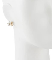 Anne Klein Faux-Pearl Clip-On Stud Earrings