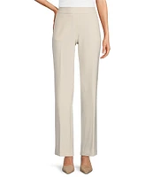 Anne Klein Liberty Stretch Pull On Flat Front Trousers