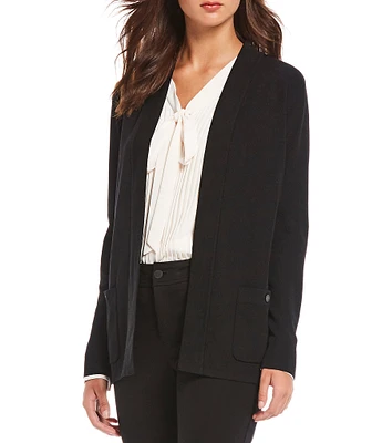 Anne Klein Malibu Open Front Knit Cardigan