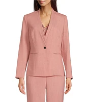 Anne Klein Twill Long Sleeve Coordinating Jacket