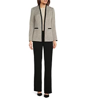 Anne Klein Stretch Wide Leg Pull-On Pants