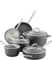 Anolon Accolade Forged Hard-Anodized Precision Forge 10-Piece Cookware Set