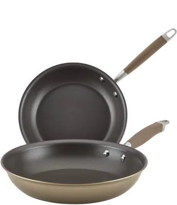 Anolon Advanced Home Hard-Anodized Nonstick 2-Piece Skillet Set