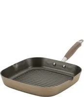 Anolon Advanced Home Hard Anodized Nonstick Bronze 11#double; Deep Square Grill Pan with Pour Spout