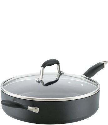 Anolon Advanced Home Hard-Anodized Nonstick Saute Pan with Helper Handle