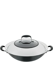 Anolon Advanced Home Hard-Anodized Nonstick Wok with Side Handles