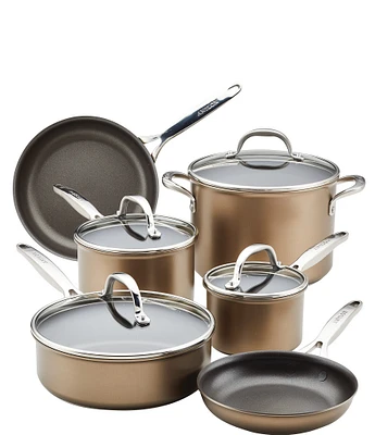 Anolon Ascend Hard Anodized Nonstick 10-Piece Cookware Set