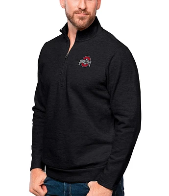 Antigua Big 10 Gambit Quarter-Zip Pullover