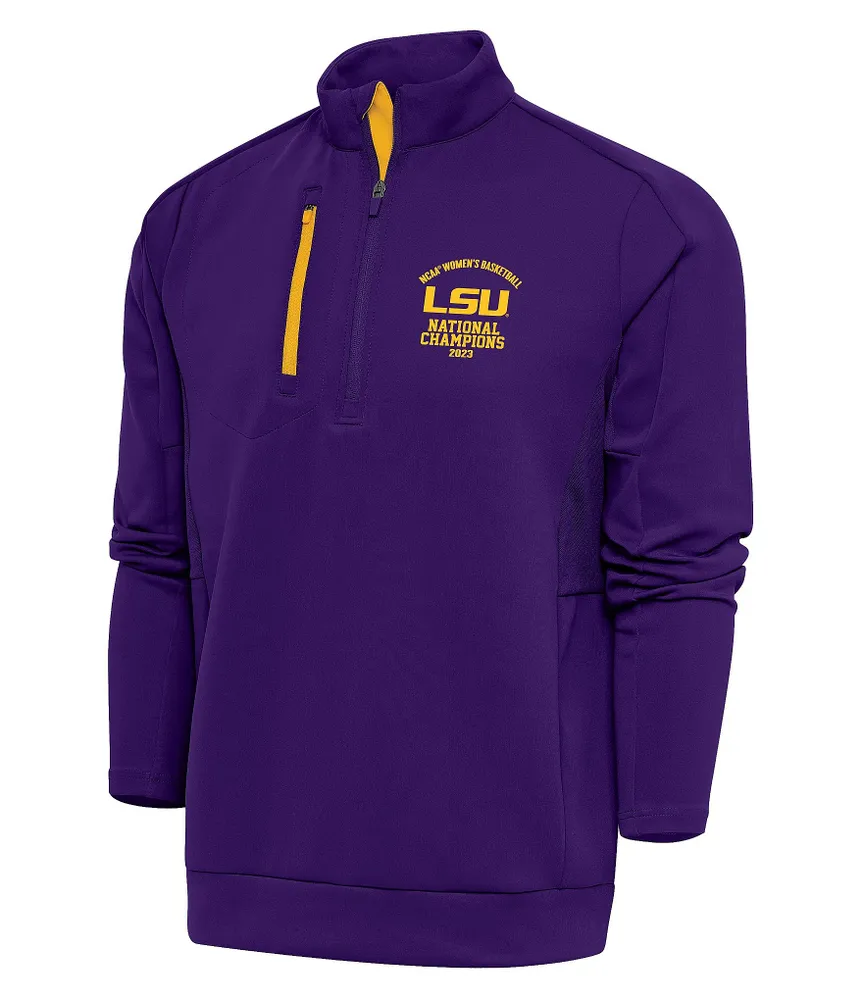 Antigua LSU Tigers NCAA Women's Basketball 2023 National Champions Generation Full-Zip Jacket