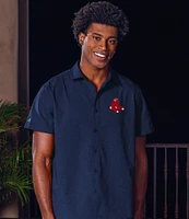 Antigua MLB American League Activate Short Sleeve Woven Shirt