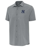 Antigua MLB American League Activate Short Sleeve Woven Shirt