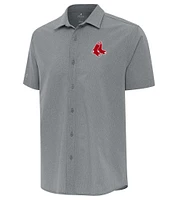 Antigua MLB American League Activate Short Sleeve Woven Shirt