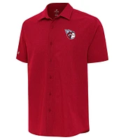 Antigua MLB American League Activate Short Sleeve Woven Shirt