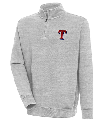 Antigua MLB American League Victory Quarter-Zip Mockneck Pullover