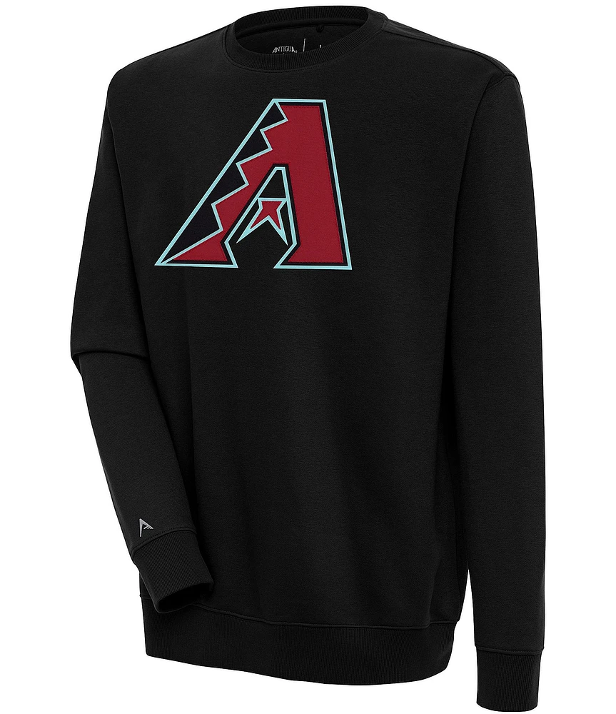 Antigua MLB Arizona Diamondbacks Victory Crew Neck Fleece Sweatshirt