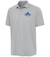 Antigua MLB Los Angeles Dodgers 2024 World Series Champions Par 3 Short Sleeve Polo Shirt