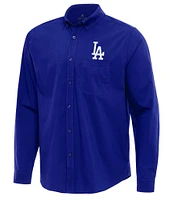 Antigua MLB National League Flight Long Sleeve Woven Shirt