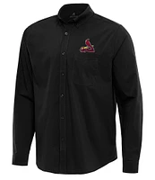 Antigua MLB National League Flight Long Sleeve Woven Shirt