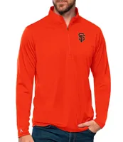 Antigua MLB National League Tribute Quarter-Zip Pullover