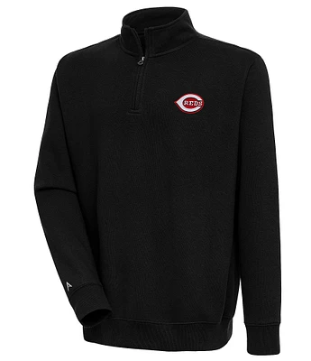 Antigua MLB National League Victory Quarter-Zip Mockneck Pullover