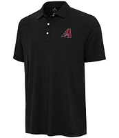 Antigua MLB National League Western Short Sleeve Polo Shirt