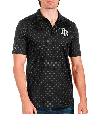 Antigua MLB Tampa Bay Rays Spark Short-Sleeve Polo Shirt