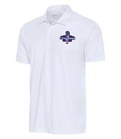 Antigua MLB Texas Rangers 2023 World Series Champions Tribute Short Sleeve Polo Shirt