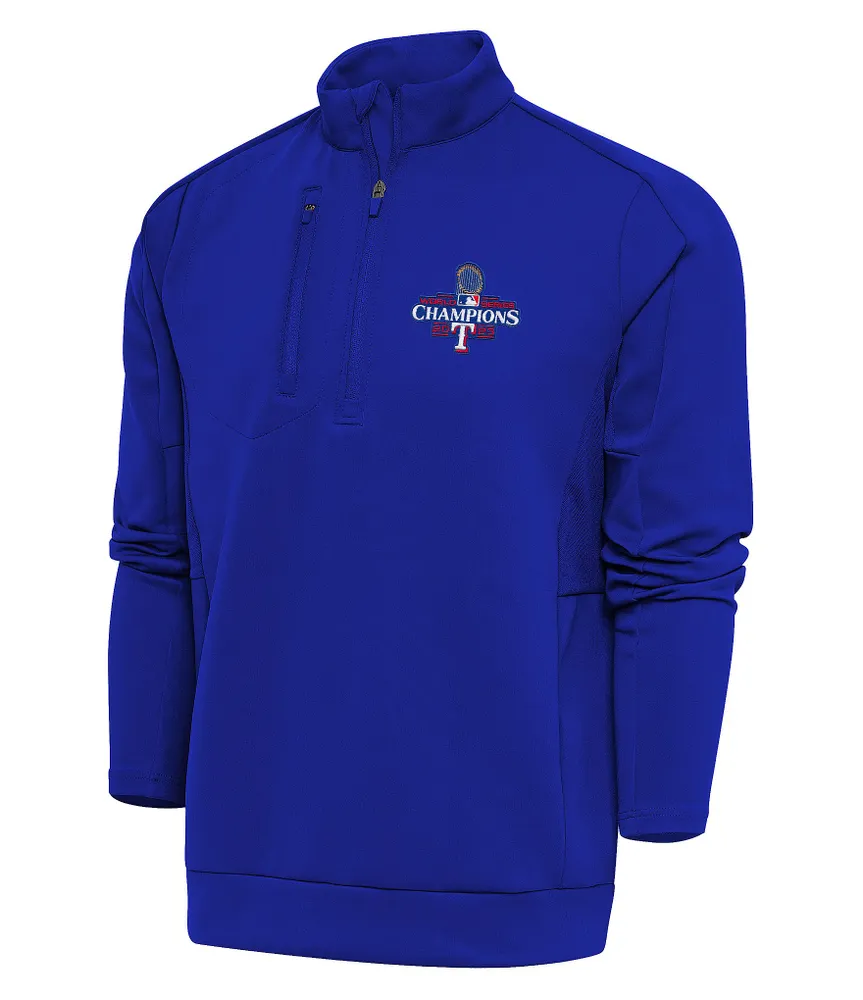 Antigua MLB Texas Rangers 2023 World Series Generation Half-Zip Pullover