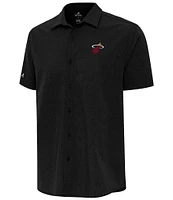 Antigua NBA Eastern Conference Activate Short Sleeve Woven Shirt