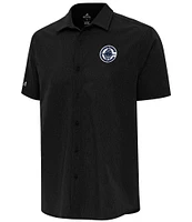 Antigua NBA Western Conference Activate Short Sleeve Woven Shirt