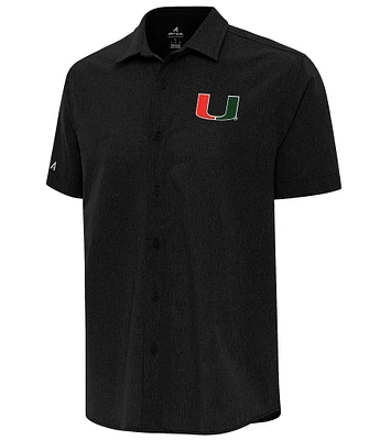 Antigua NCAA ACC Activate Short Sleeve Woven Shirt