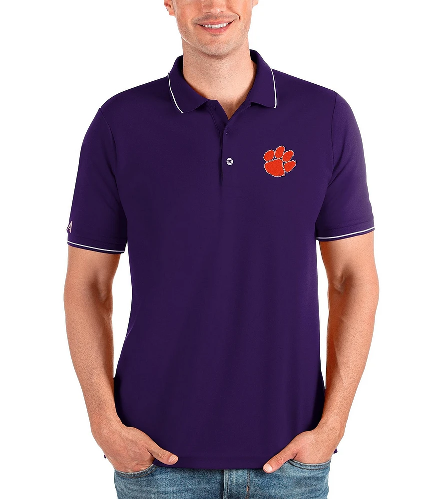 Antigua NCAA ACC Affluent Short-Sleeve Polo Shirt