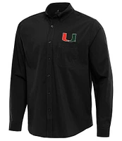 Antigua NCAA ACC Flight Long Sleeve Woven Shirt