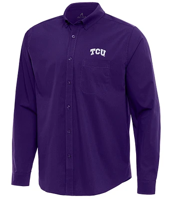 Antigua NCAA Big Flight Long Sleeve Woven Shirt