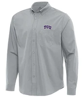 Antigua NCAA Big Flight Long Sleeve Woven Shirt