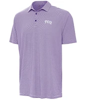 Antigua NCAA Big Twine Short Sleeve Polo Shirt