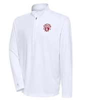 Antigua NCAA Oklahoma Sooners 2024 Women's College World Series National Champions Tribute Quarter-Zip Pullover