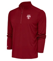 Antigua NCAA Oklahoma Sooners 2024 Women's College World Series National Champions Tribute Quarter-Zip Pullover