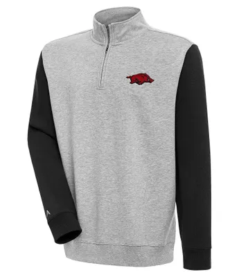 Antigua NCAA SEC Victory Color Block Quarter-Zip Pullover