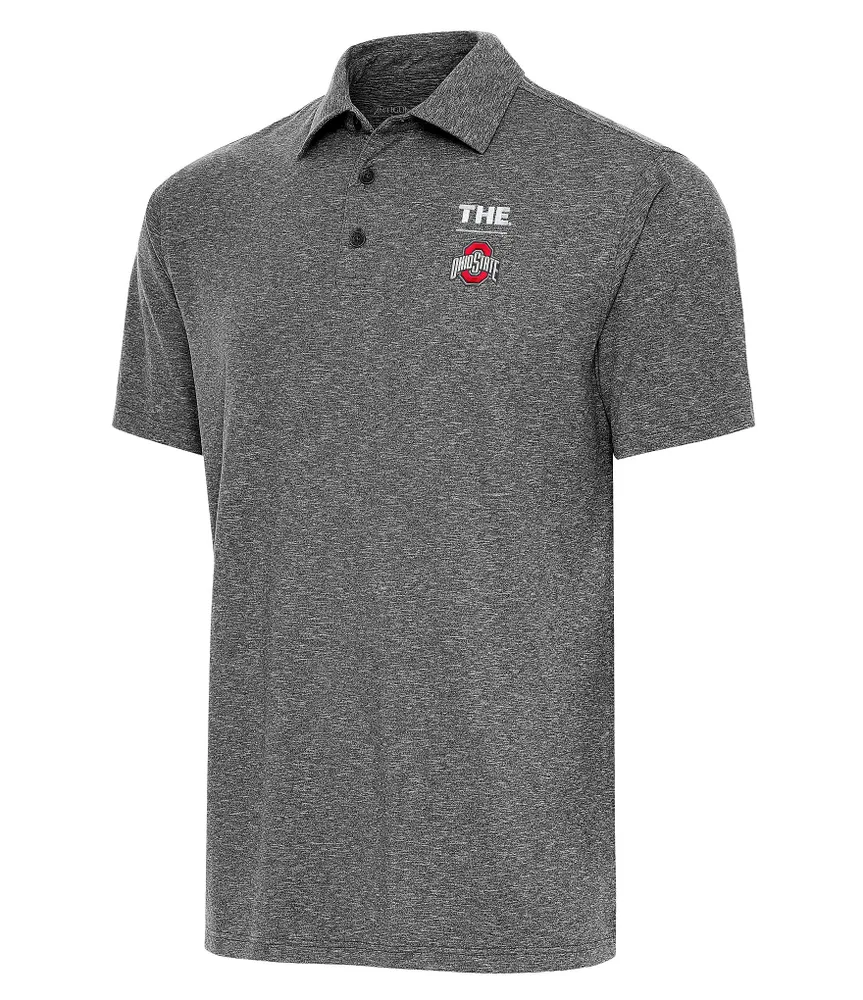 Antigua The Ohio State Buckeyes Par 3 Short Sleeve Polo Shirt