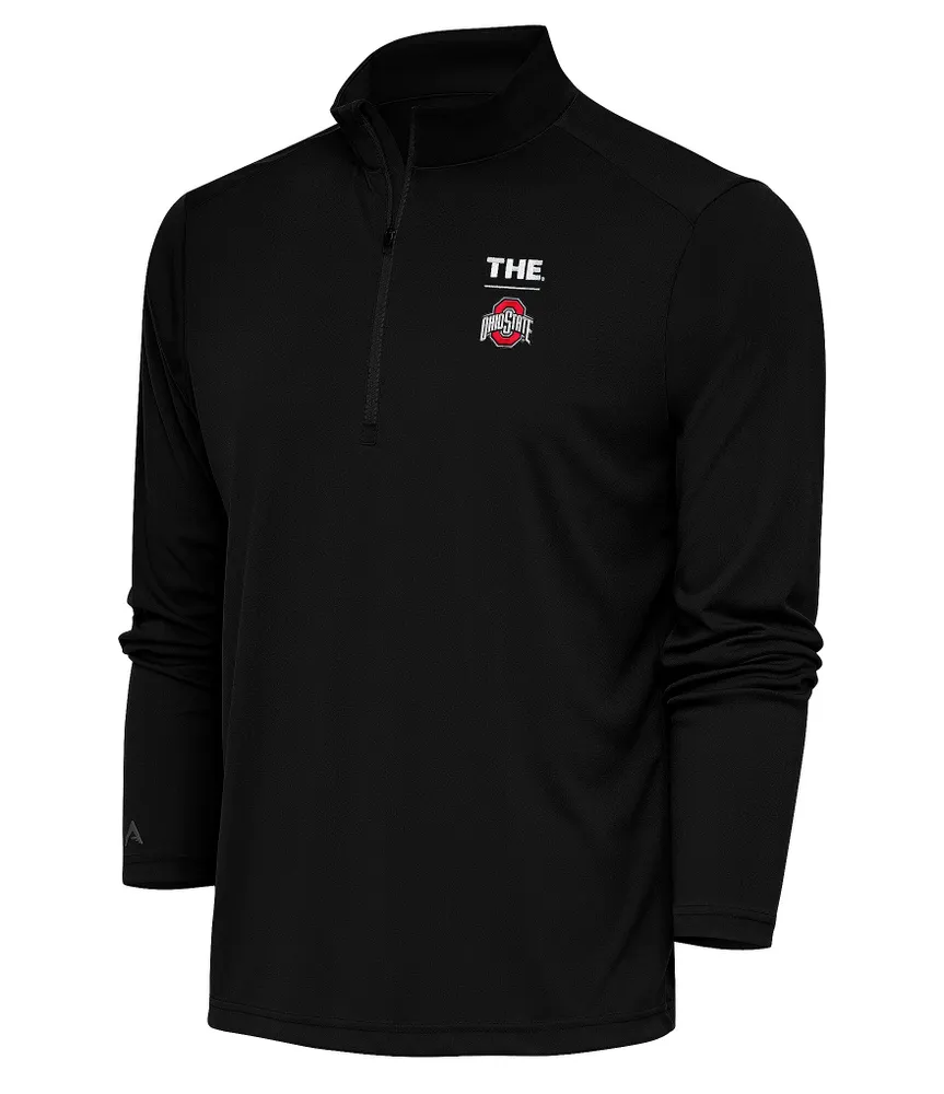 Antigua The Ohio State Buckeyes Tribute Quarter-Zip Pullover