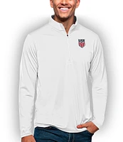 Antigua USA Soccer Tribute Quarter-Zip Pullover