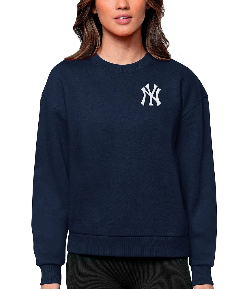 Antigua Women's MLB Small Logo American League Sweatshirt