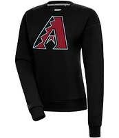 Antigua Women's MLB Arizona Diamondbacks Victory Crew Pullover