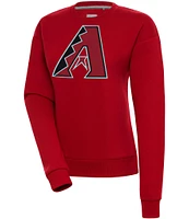 Antigua Women's MLB Arizona Diamondbacks Victory Crew Pullover