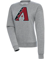 Antigua Women's MLB Arizona Diamondbacks Victory Crew Pullover